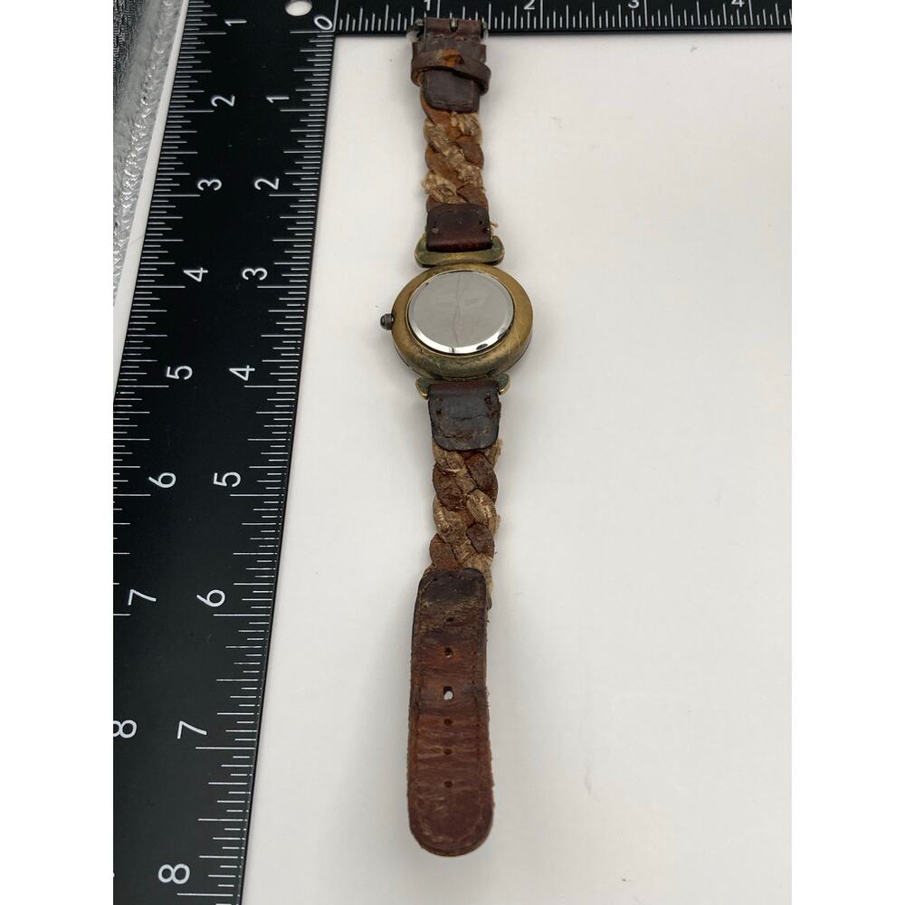 Rare VTG Fossil EC-6839 Watch 30mm - Fresh Battery - WR - Recycled Paper - Picture 13 of 14